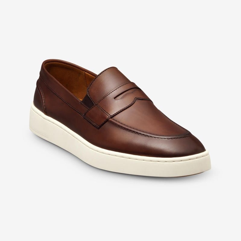 Allen Edmonds Randolph 2.0 Slip-on Sneaker in Chili Leather, size 10.0 E