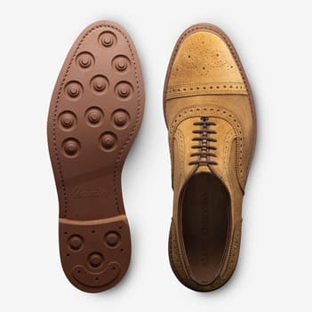 Strandmok Cap-toe Oxford with Dainite Rubber Sole | Men's Dress