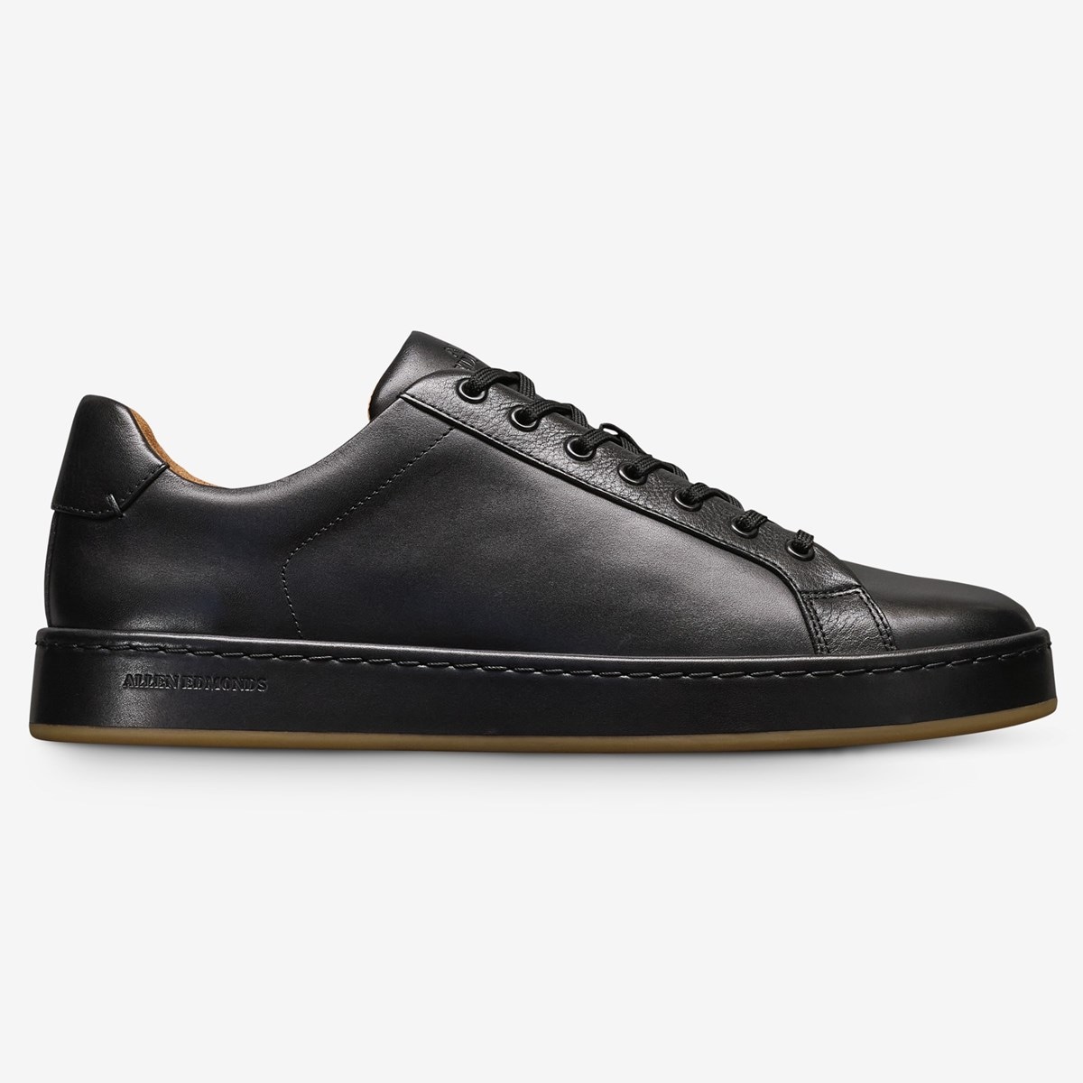 スニーカー Low-top Wool flannel sneakers with leather profiles Men's Leather Sneakers | Allen Edmonds