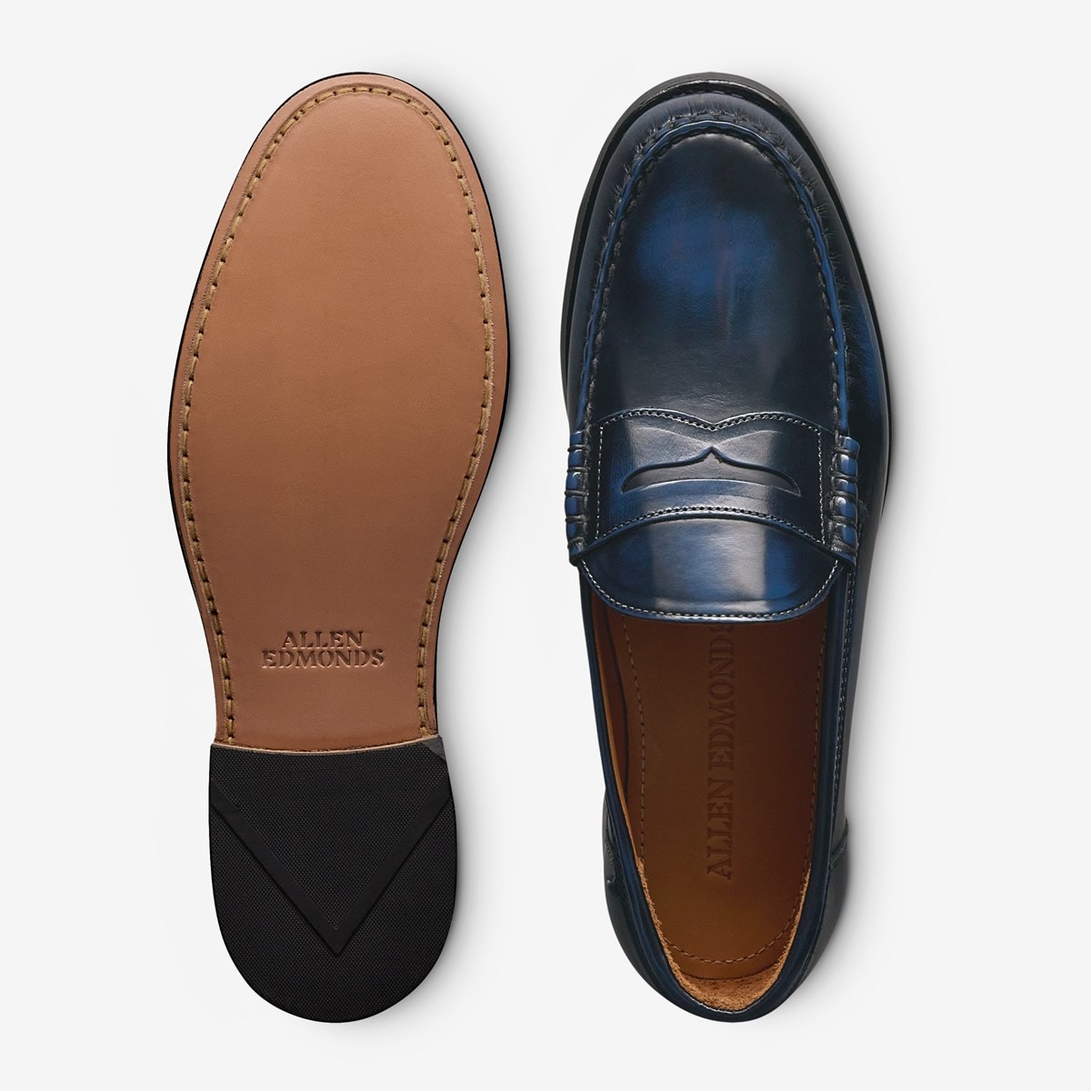 90s USA製 Allen Edmonds coin loafer ec4501340_bottom_large.jpg