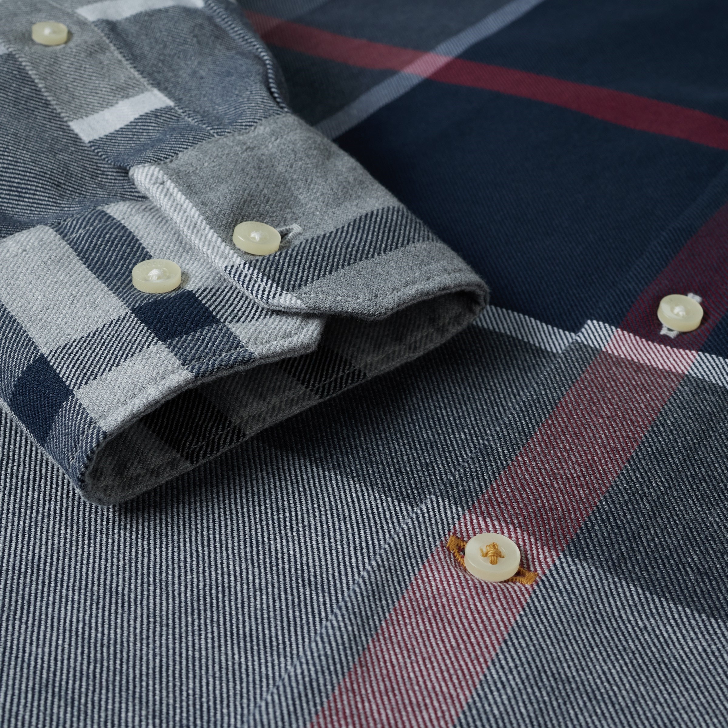 Barbour Dunoon Tailored Tartan Shirt Men s Shirts Allen Edmonds