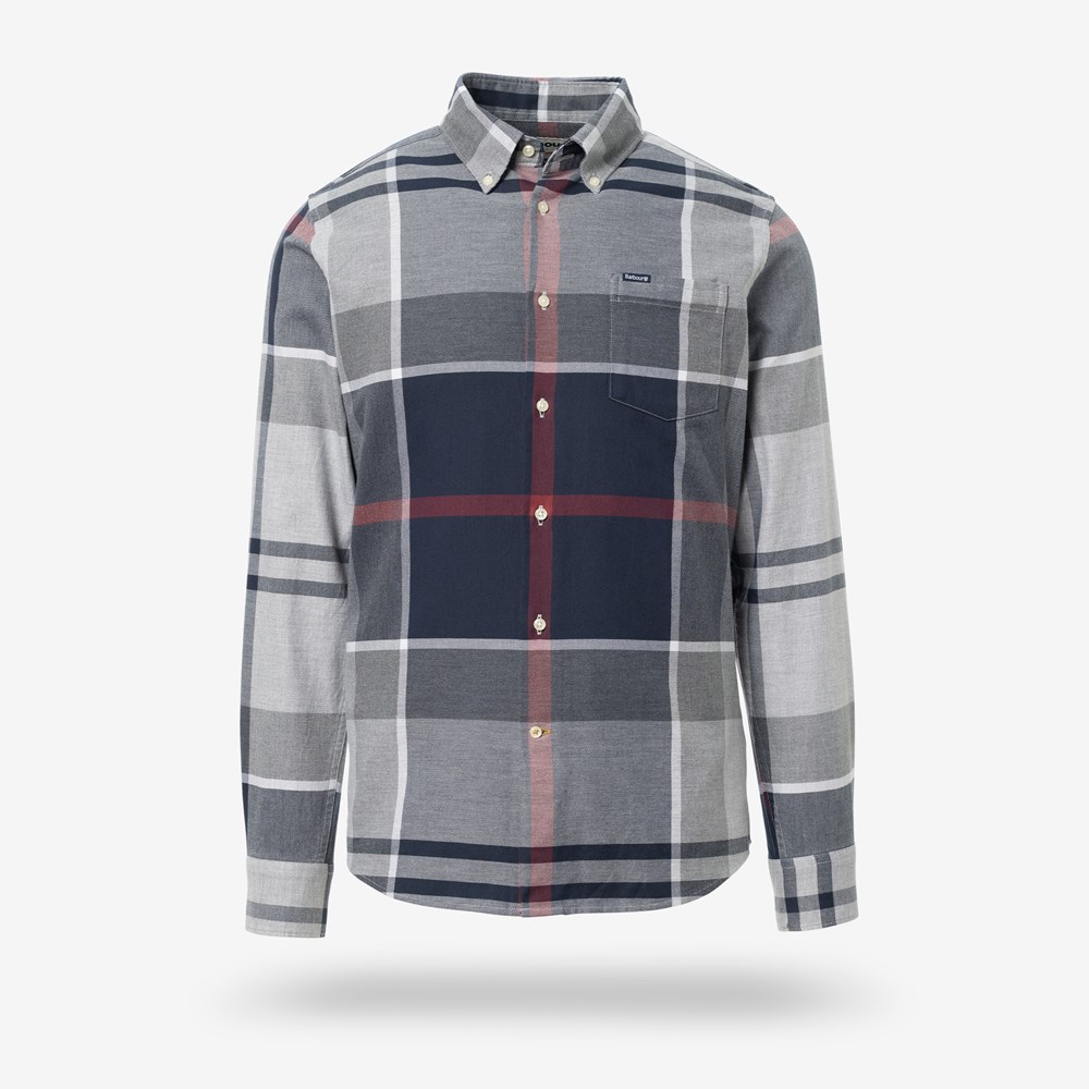 Barbour tartan shirt sale clearance