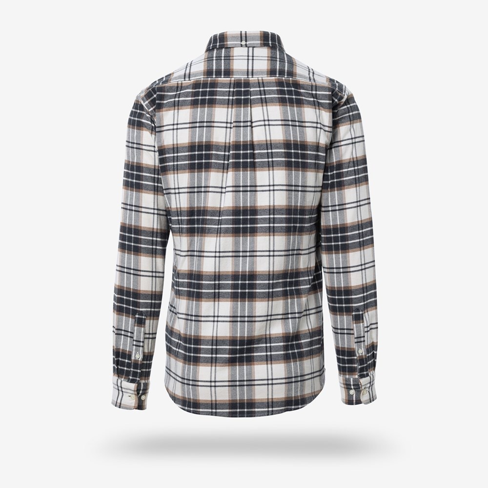 Mens checked shirts discount