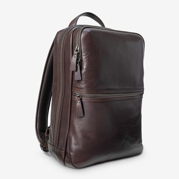 allen edmonds canvas and leather backpack Admiral all that adds a streamlined sophistication to your style whenever youre on the go Lennon Canvas & Leather Backpack