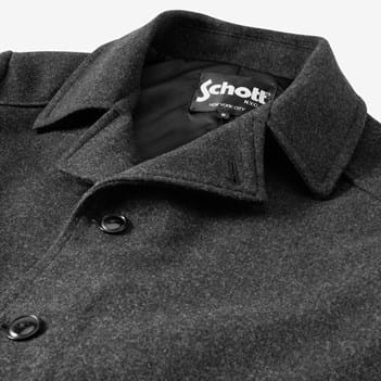 Schott® N.Y.C. Wool Town Coat | Men's Outerwear | Allen Edmonds