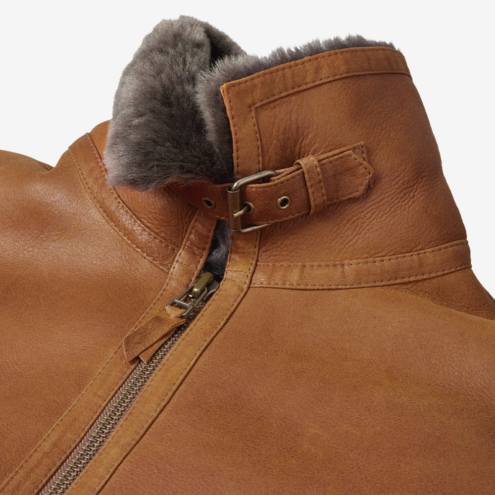 Shearling Bomber Jacket | Men's Outerwear | Allen Edmonds