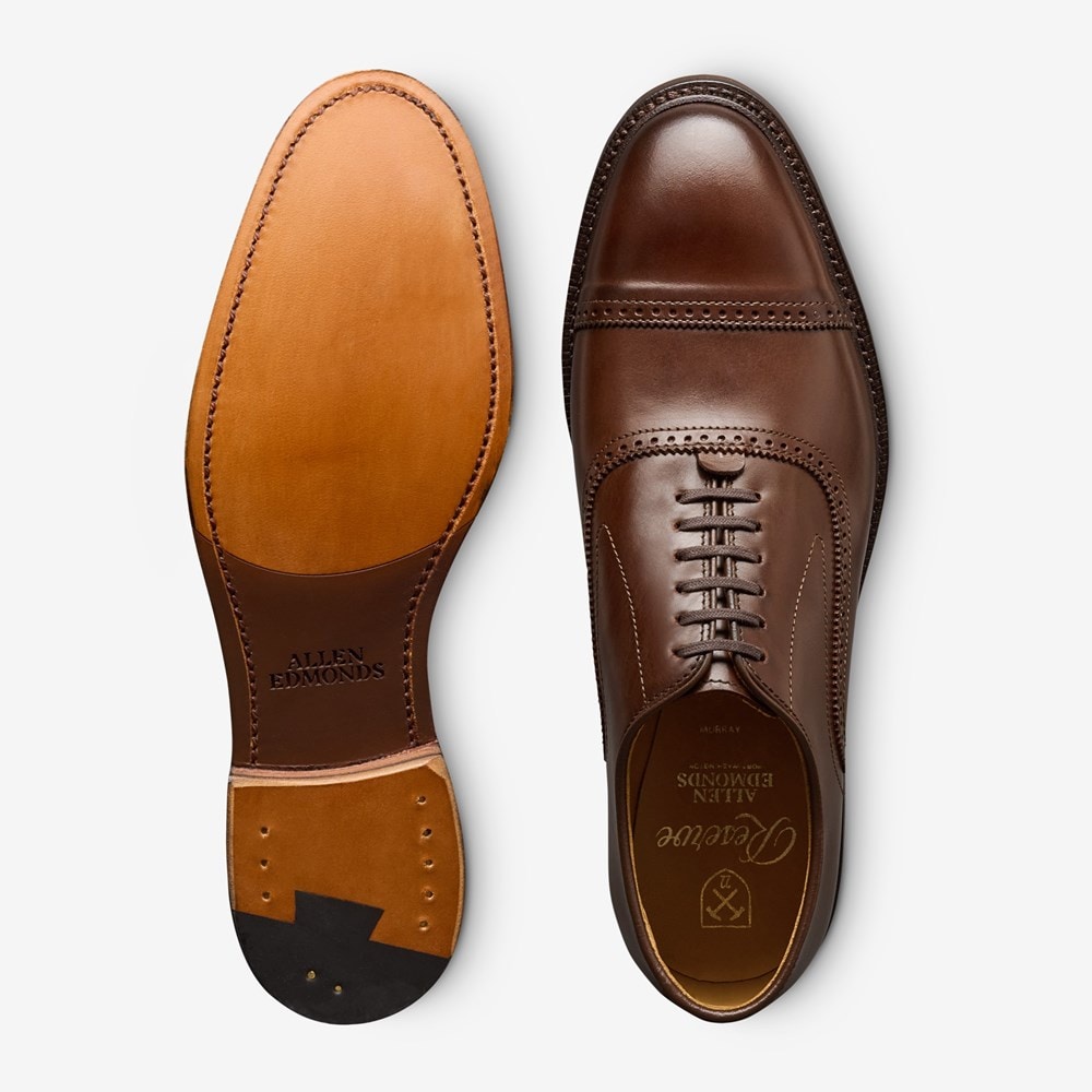 ココAllen Edmonds Walton ブラウン ドレスシューズ Vintage Allen Edmonds Walton Brown Split Toe Shoes 13B - Etsy