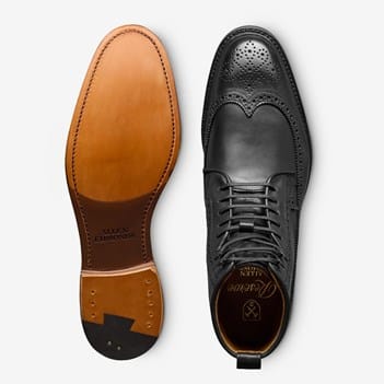 black wingtip dress boots Amazon.com | Lossarye Men's Brogue Boots,Fashion Leather High Top Lace Up Oxford Ankle Business Casual Chukka Boot (Black,6,Male) Wingtip Chelsea Brogue Boot Black