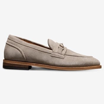 Allen Edmonds Men’s Suede Penny Loafers — Light Gray Randolph 2.0 NEW ec4502593_right_feed351.jpg main image 4