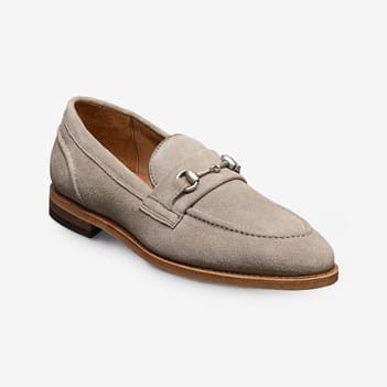 Allen Edmonds Randolph Suede Bit Loafers Size 10 D Men Mustard Yellow Slip On Men main image 3