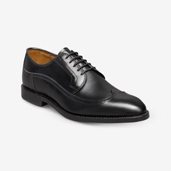 allen edmonds winston wingtip leather dress derby reviews Allen Edmonds Winston Wingtip Dress Derby in Black Leather, size 6.0 E