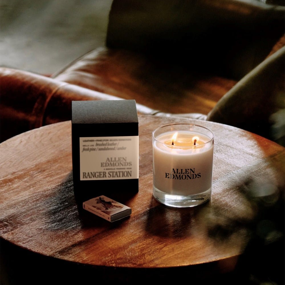 Ranger Station x Allen Edmonds Leather + Pine Candle | Men's