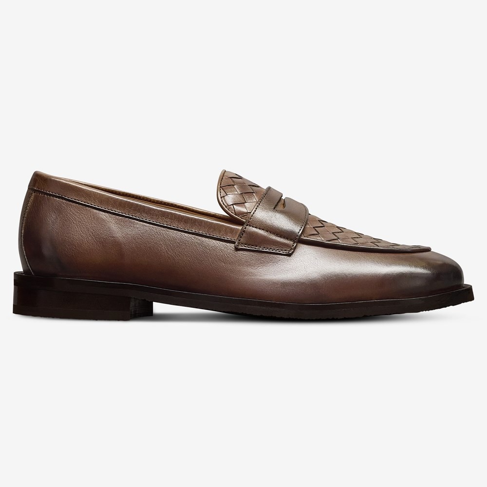Como Woven Penny Loafer | Men's Loafers | Allen Edmonds