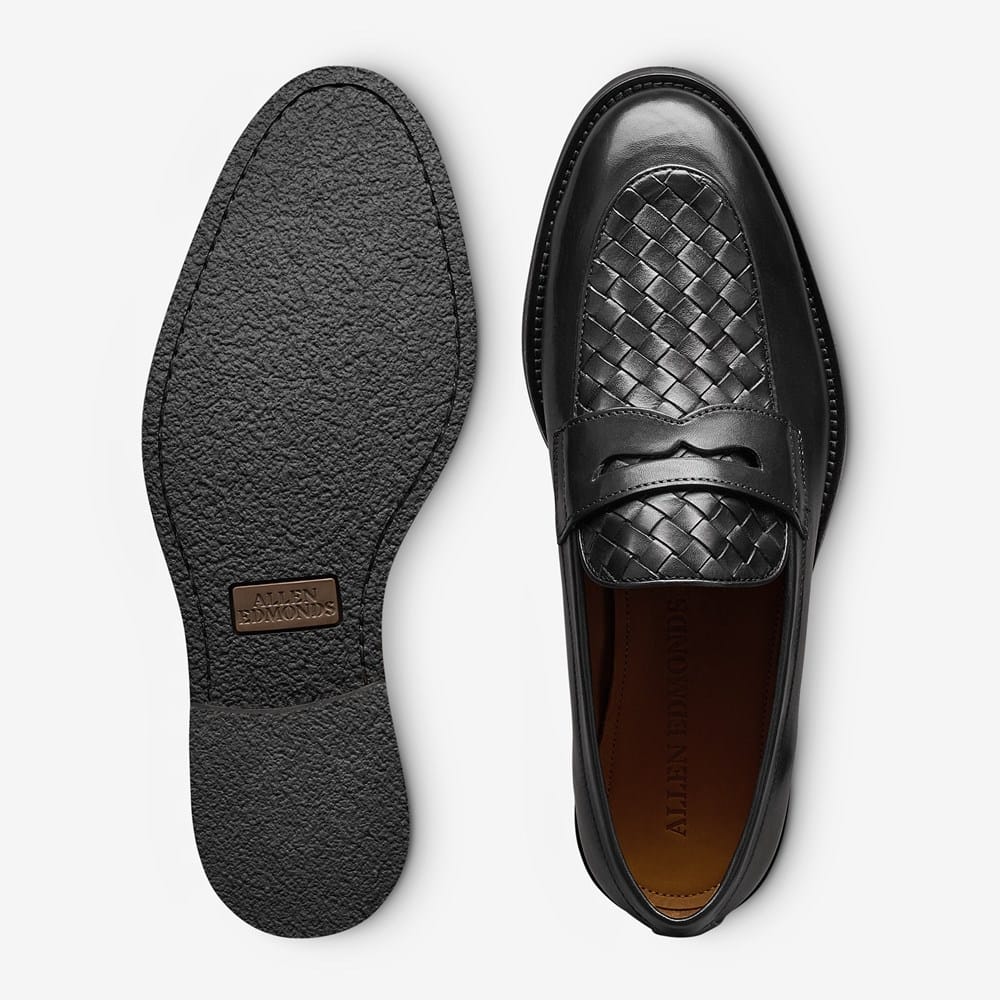 Como Woven Penny Loafer | Men's Loafers | Allen Edmonds
