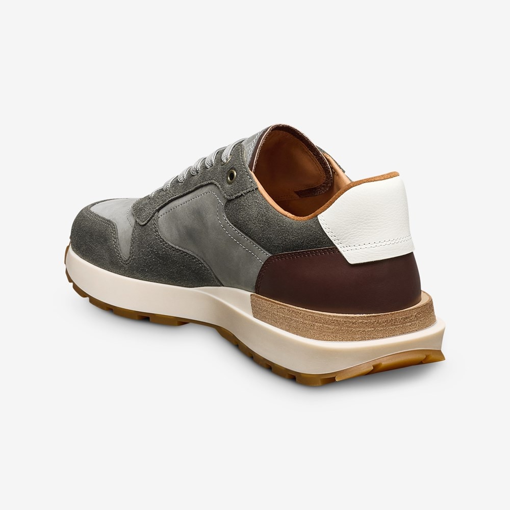 (取寄) アレンエドモンズ メンズ ライオネル レース-アップ シューズ Allen Edmonds men Lionel Lace-up Shoes Navy Sea Leather & Suede Lionel Lace-up Sneaker | Men's Sneakers | Allen Edmonds