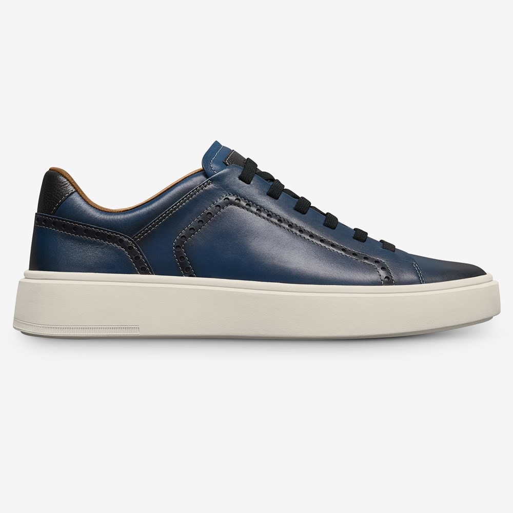 Oliver Slip-on Stretch-lace Brogue Sneaker | Men's Sneakers