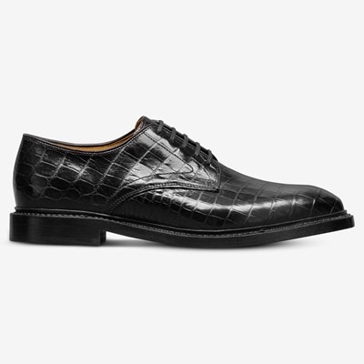 靴 Allen Edmonds Leeds 9501 SHELL CORDOVAN Allen Edmonds Leeds Shell Cordovan Derby Dress Shoe Black