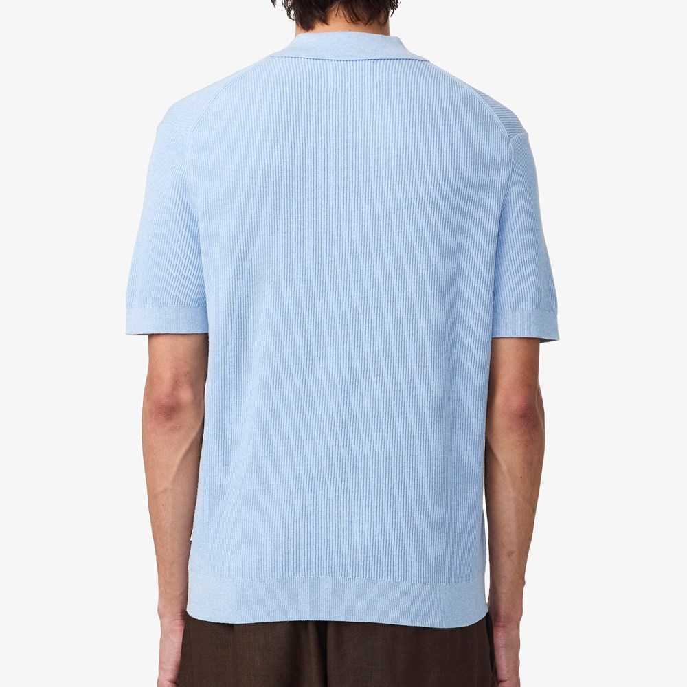 NN07 Hansie Zip-up Polo | Men's Shirts | Allen Edmonds