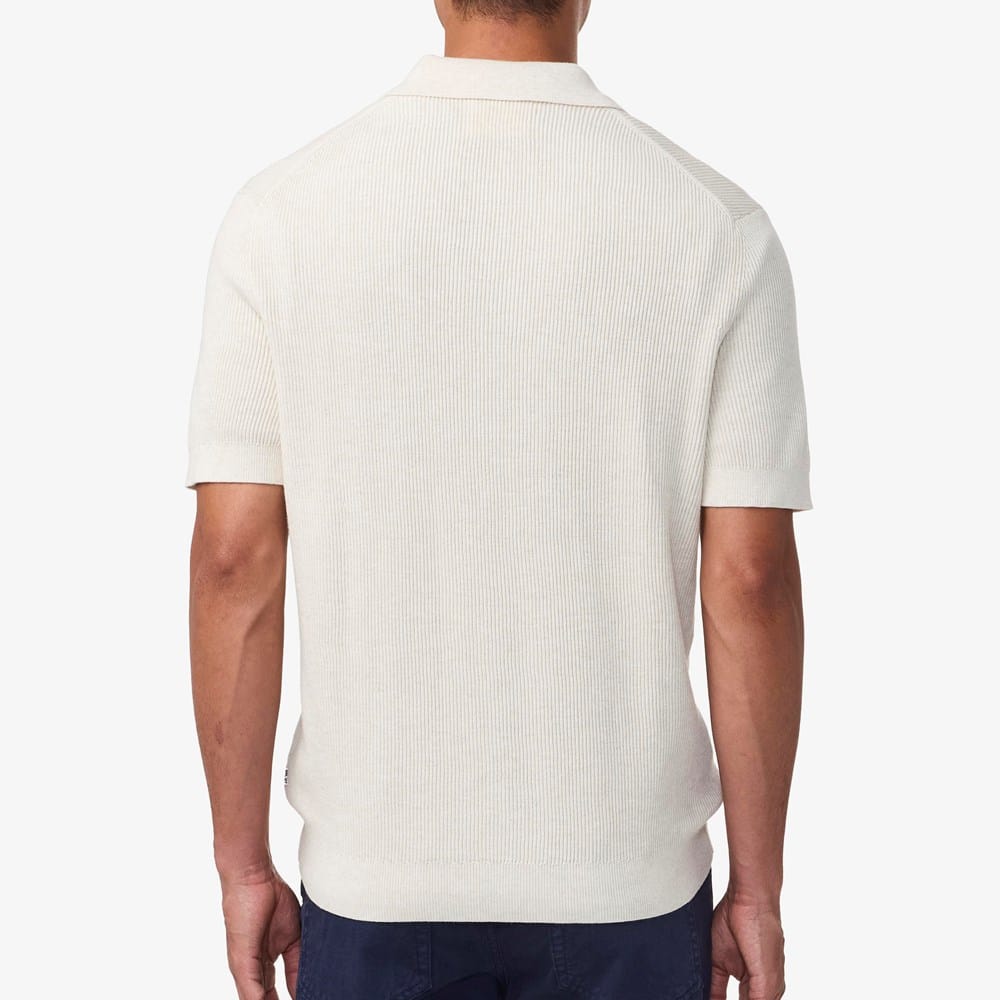 NN07 Hansie Zip-up Polo | Men's Shirts | Allen Edmonds