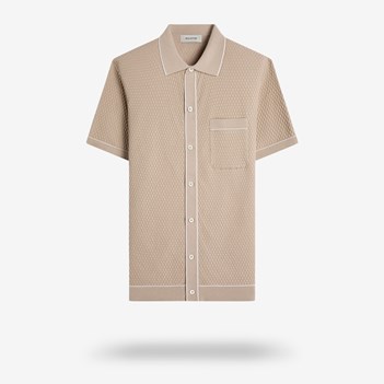 Bugatchi Full-button Polo Sweater | Men's Shirts | Allen Edmonds