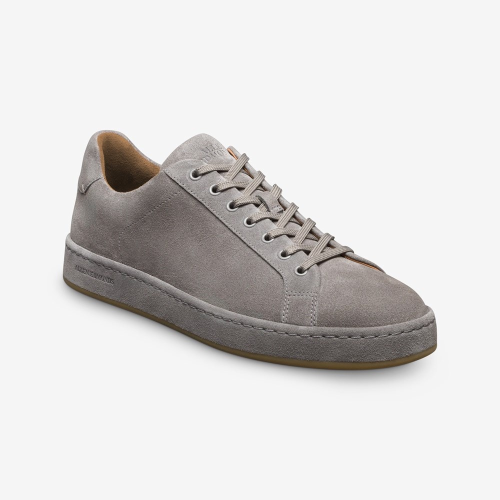 (取寄) アレンエドモンズ メンズ バーンズ Allen Edmonds men Barnes Piombo Grey Suede Barnes Lace-up Sneaker | Men's Sneakers | Allen Edmonds