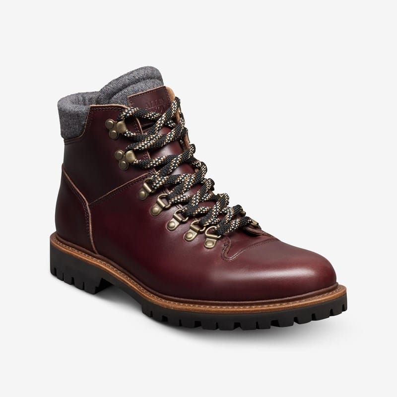 Allen Edmonds Whistler Weather-ready Hiker Boot Boots in Burgundy Chromexcel Leather, size 8.0 D