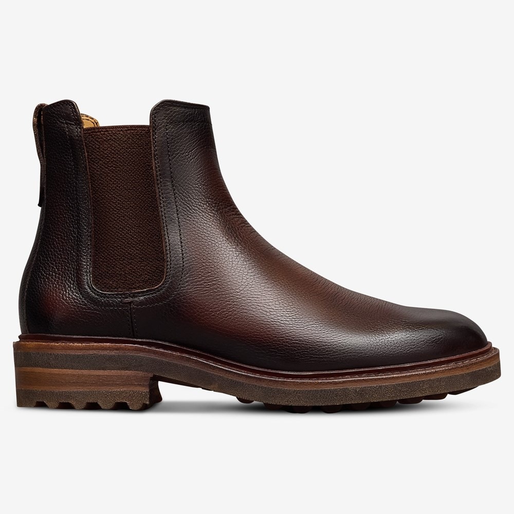 Brown Reserved Chelsea Boots LOUIS STITCH Men's Chelsea Boots