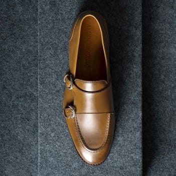 Randolph Monk Strap Dress Shoe | Men display picture 1