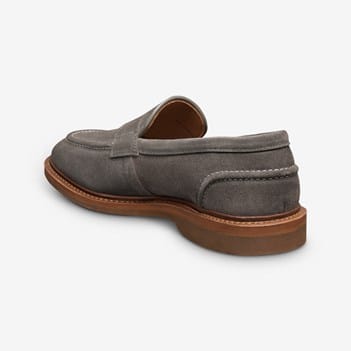 Allen Edmonds Men’s Suede Penny Loafers — Light Gray Randolph 2.0 NEW ec4502593_right_feed351.jpg main image 3