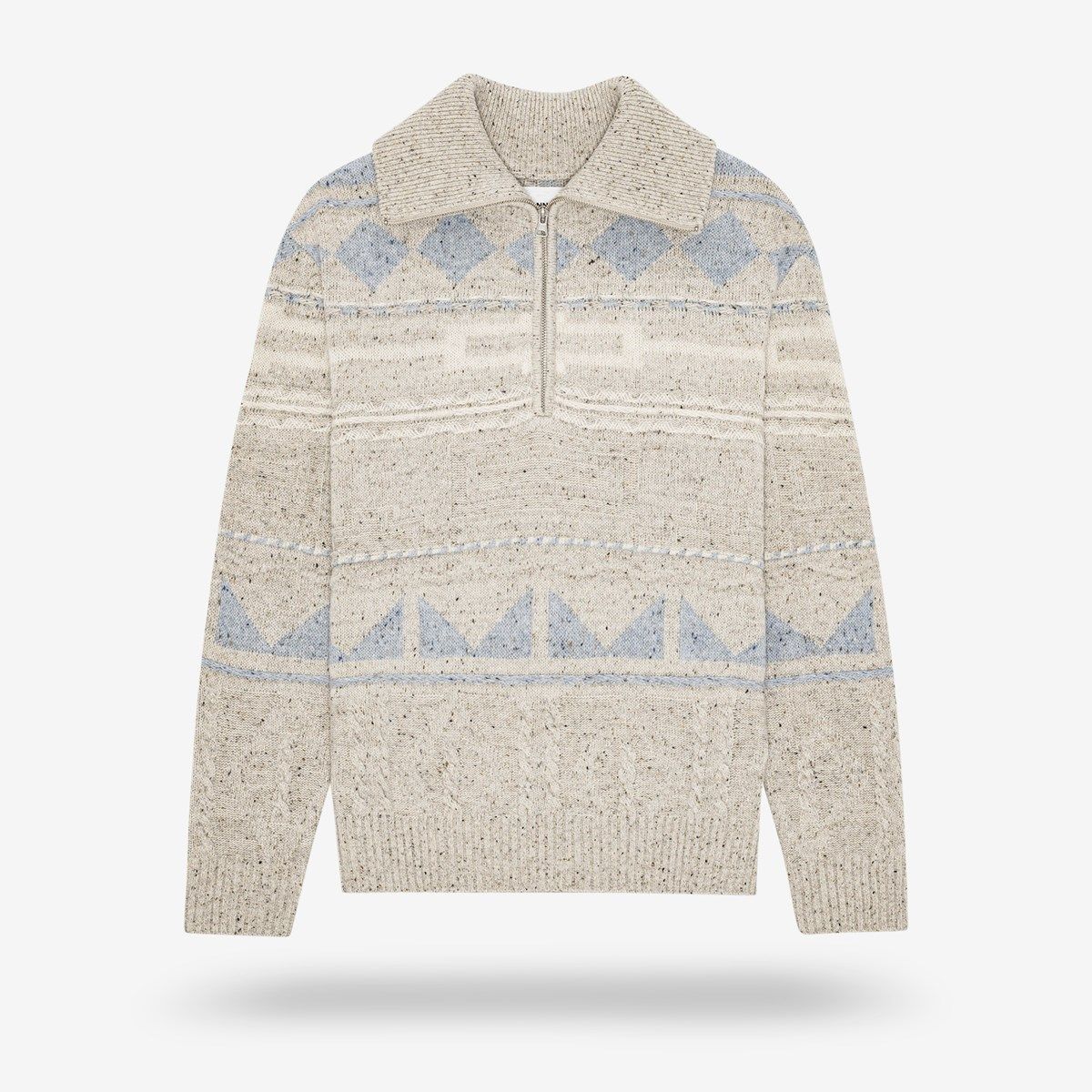 Schott® N.Y.C. Zip-front Shawl Collar Cardigan | Men's Sweaters