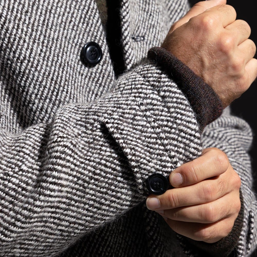 Les Deux Michael Twill Wool Coat | Men's Outerwear | Allen Edmonds