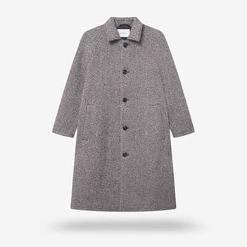Les Deux Michael Twill Wool Coat | Men's Outerwear | Allen Edmonds