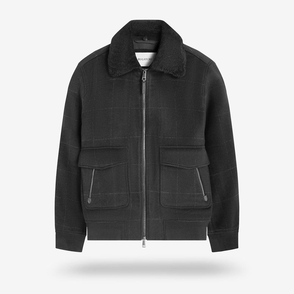 Bugatchi Wool Blouson | Men's Outerwear | Allen Edmonds
