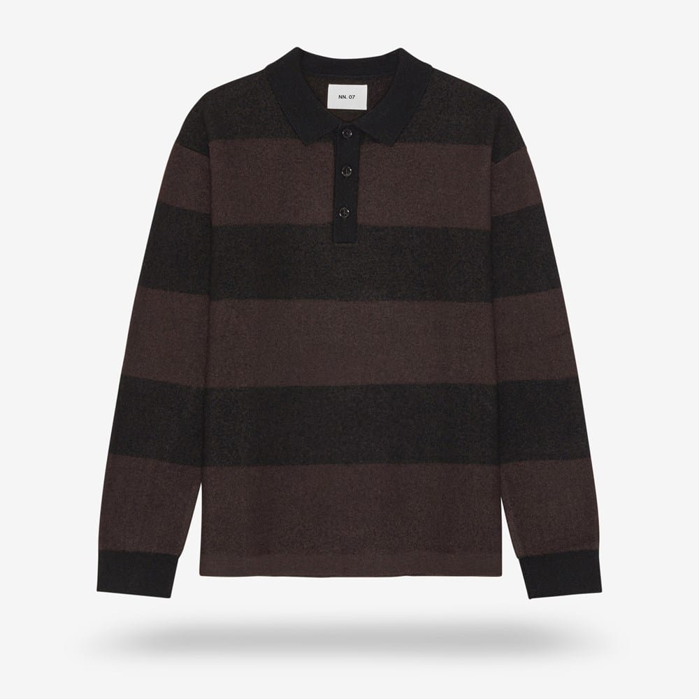 NN07 Rugby Polo Sweater | Men's Sweaters | Allen Edmonds