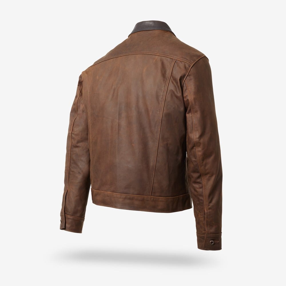 Schott® N.Y.C. X Allen Edmonds Leather Barn Jacket | Men's Schott® N.Y.C. X Allen Edmonds Leather Barn Jacket | Men's