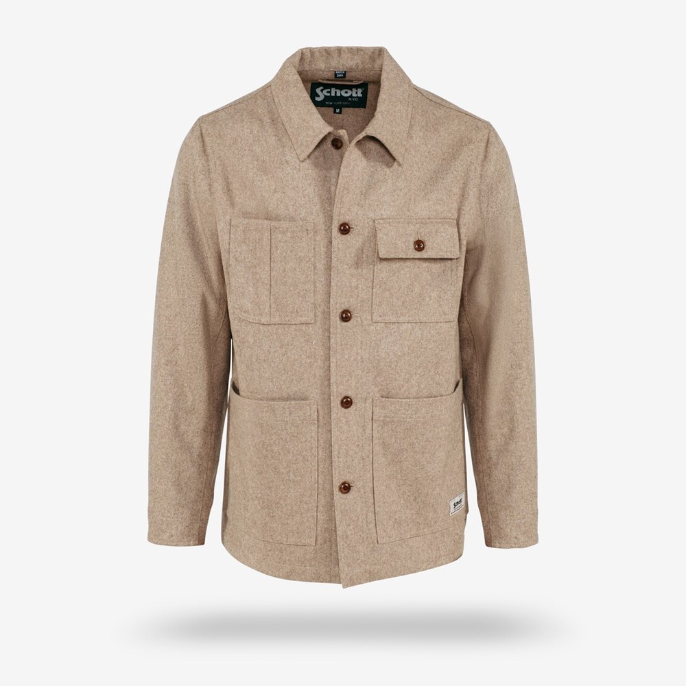 Schott® N.Y.C. Chore Jacket | Men's Outerwear | Allen Edmonds