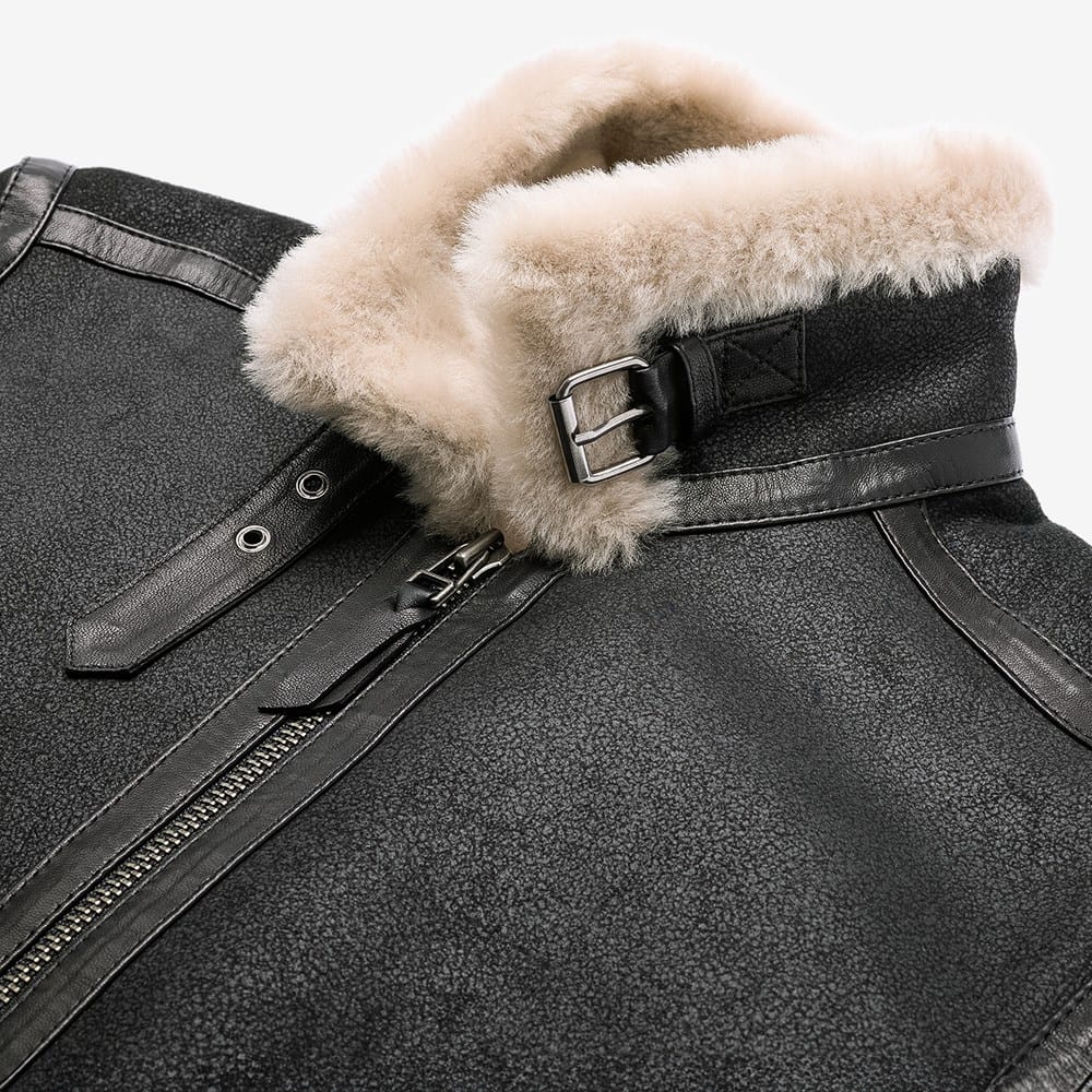 Shearling Aviator Jacket | Men's Outerwear | Allen Edmonds