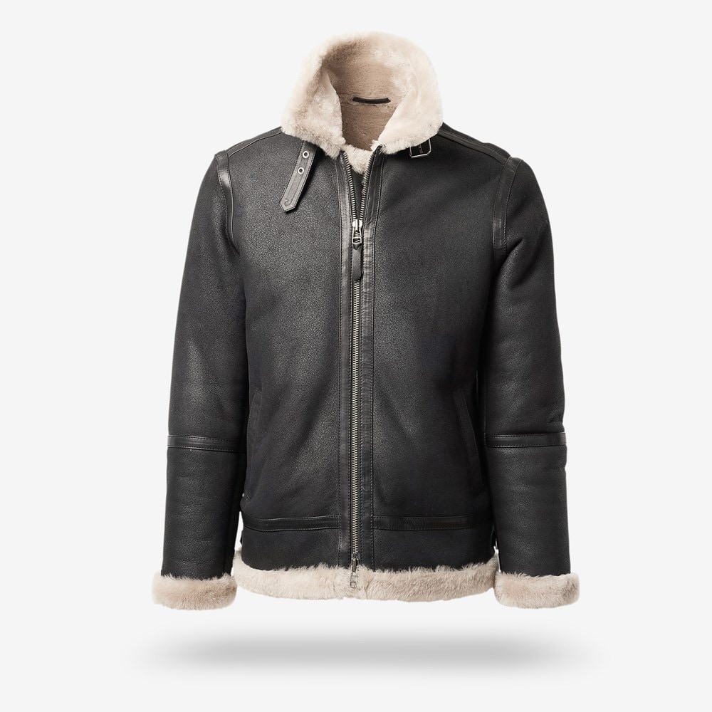 ジャケット・アウター SHEARLING AVIATOR JACKET Shearling Aviator Jacket | Men's Outerwear | Allen Edmonds
