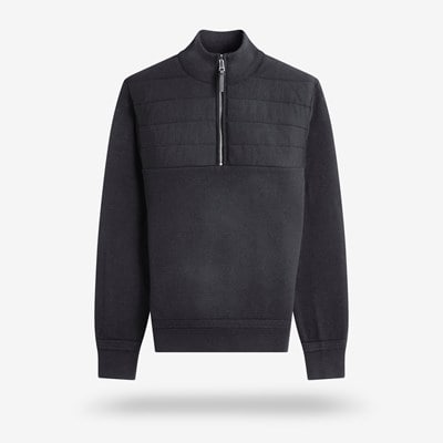 Schott® N.Y.C. Zip-front Shawl Collar Cardigan | Men's