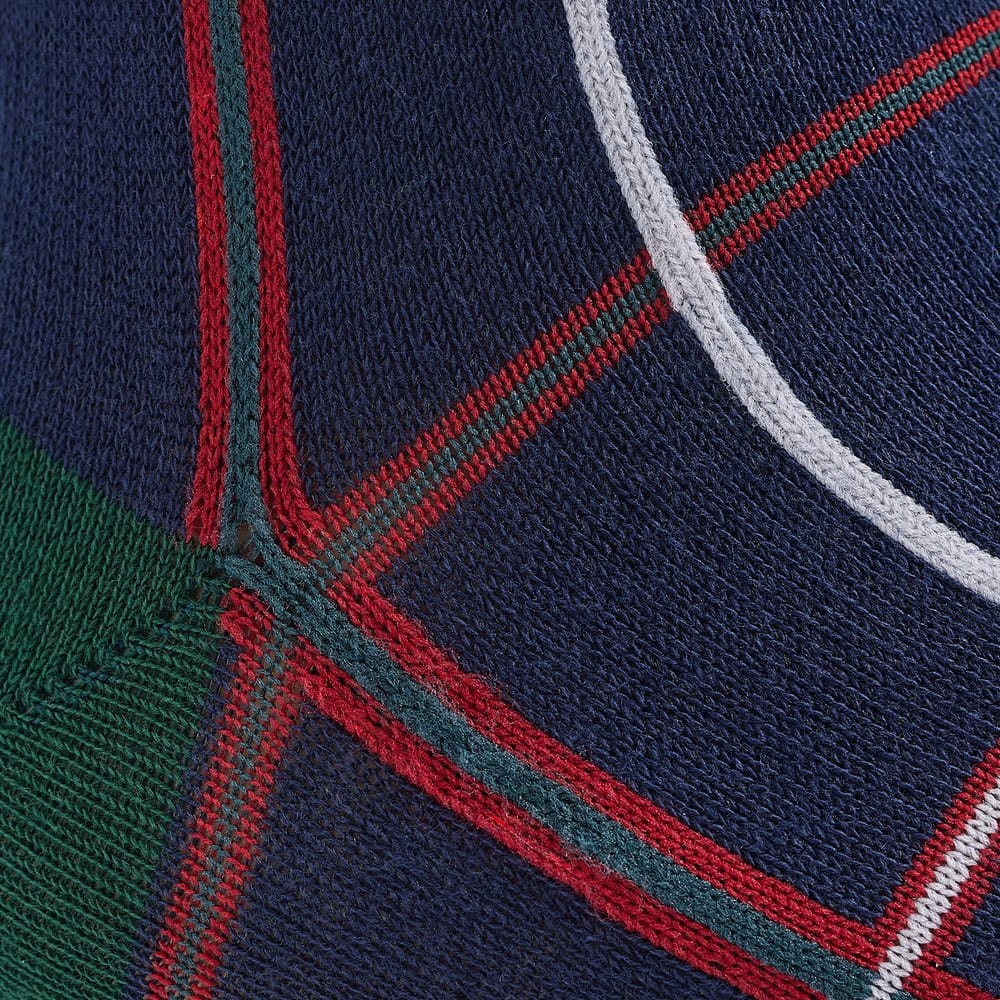 Holiday Plaid Dress Socks