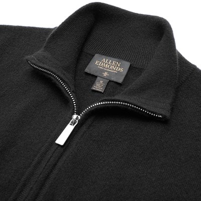 Schott® N.Y.C. Zip-front Shawl Collar Cardigan | Men's