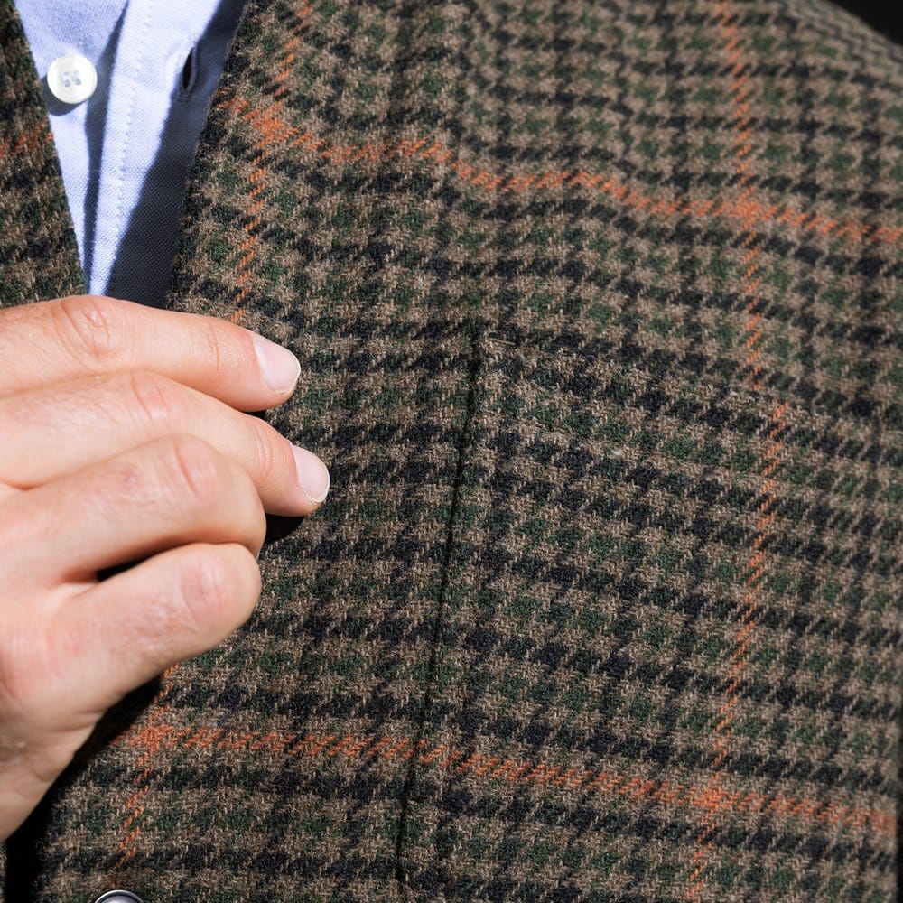 Les Deux Kody Houndstooth Overshirt | Men's Shirts | Allen Edmonds