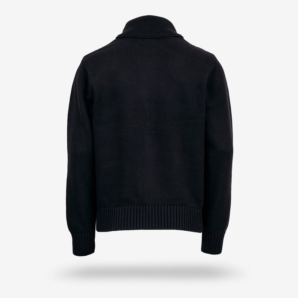 Schott® N.Y.C. Zip-front Shawl Collar Cardigan | Men's Shirts