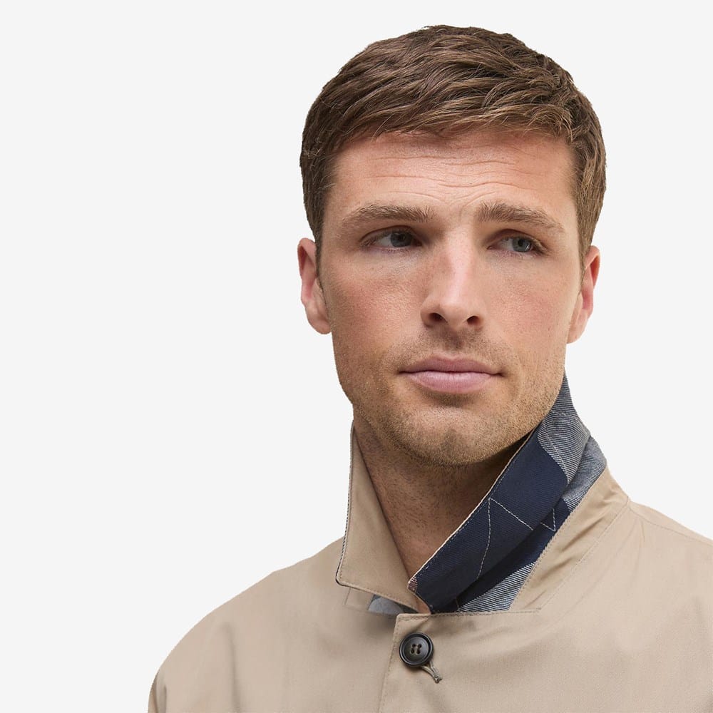 Barbour Lorden Waterproof Mac | Men's Outerwear | Allen Edmonds