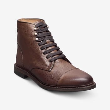 Allen Edmonds Promontory Point Cap Toe Leather Boots Mens 9.5-10 ALLEN EDMONDS PROMONTORY Point Cap Toe Leather Boots Mens  main image 2