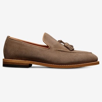 tobacco suede loafers Men's Blake Calf Loafer | Augie P Ours is handsewn in Portugal in fact The Glen in Tobacco Suede