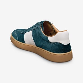 Allen Edmonds Ludlow Dove Suede Snake Low Top Sneakers Men\'s Size 9.5 D NWB Allen Edmonds Ludlow Leather & Suede Slip-on Stretch-lace  main image 4