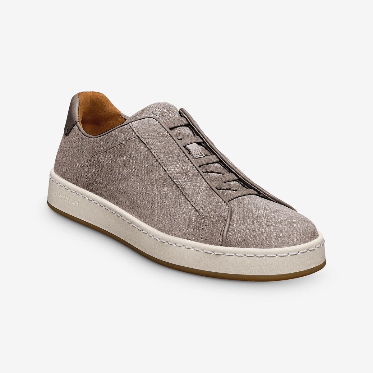 Allen Edmonds Holden beach nubuck gray stone slip on sneakers Men 8.5 In Review: Allen Edmonds Courtside Suede Sneakers main image 2