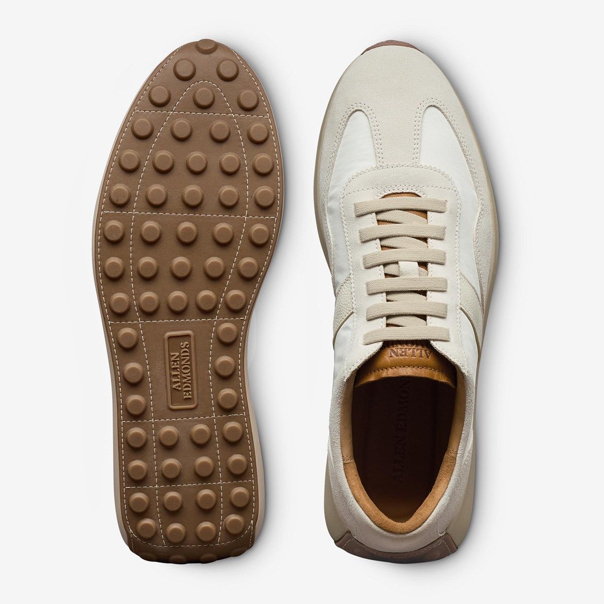 Neutral Knit Lace-Up Men’s Sneakers - Comfort Slip-On Design Easton Slip-on Stretch-lace Knit Sneaker | Men main image 2