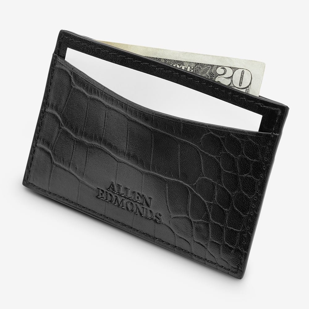 Slim Card Case | Men's Wallets | Allen Edmonds